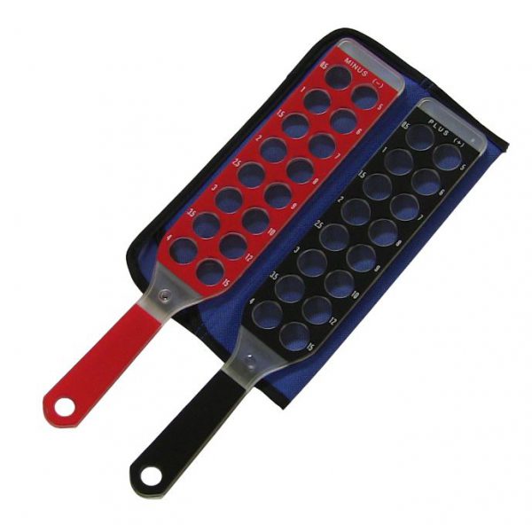 Set de raquetas de retinoscopía