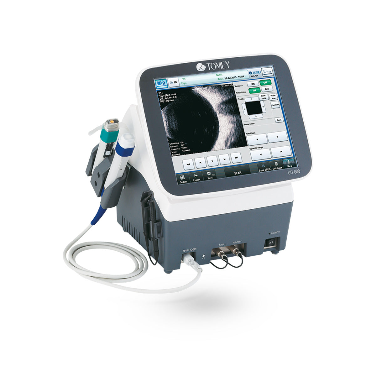Tomey UD-800 Ecógrafo A/B y Paquímetro
