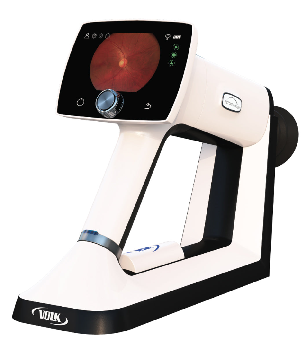 Volk Pictor Prestige™ Cámara de Fondo de Ojo Portátil con Módulo Anterior Opcional