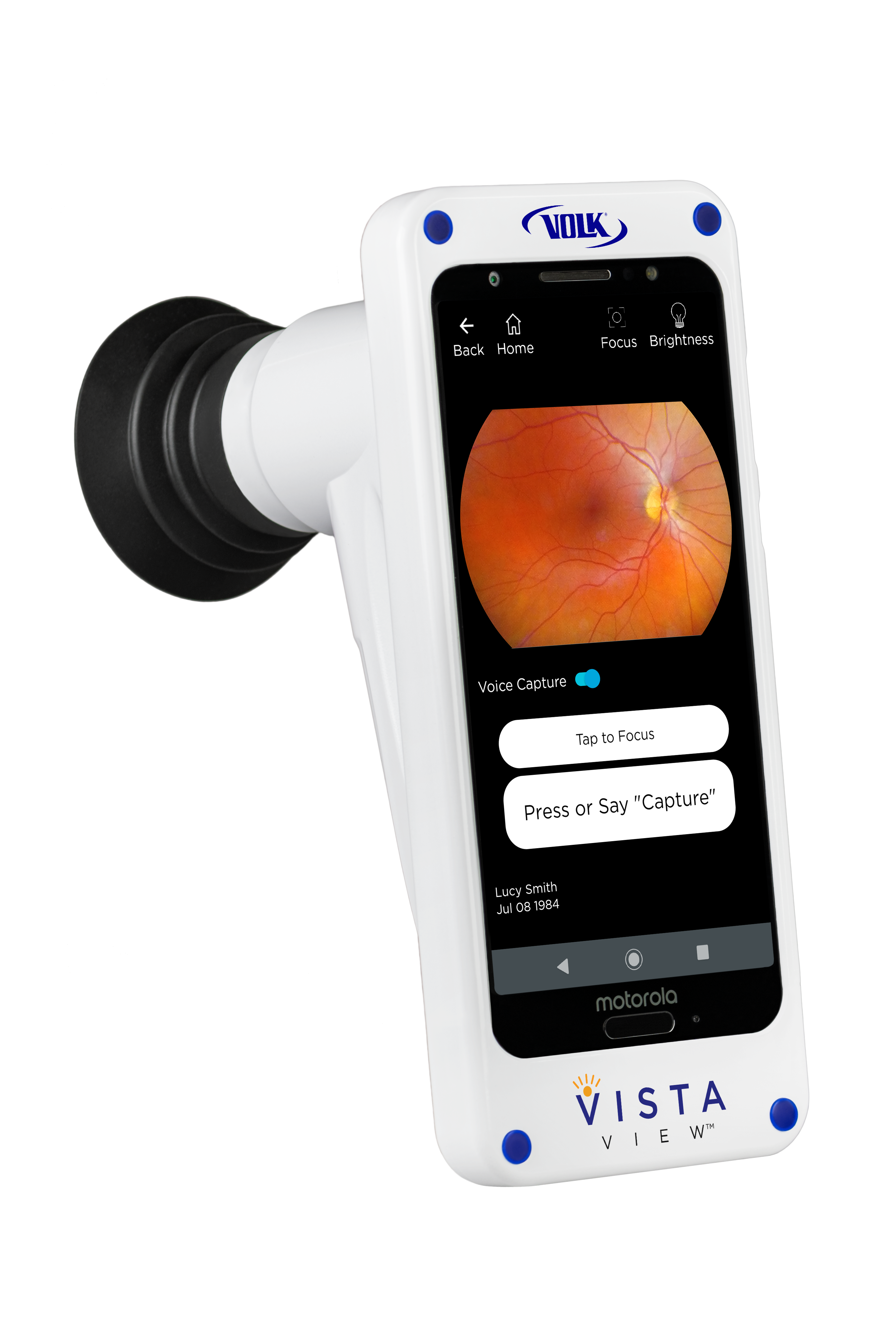 Volk VistaView™ Cámara de Retina Portátil Midriática