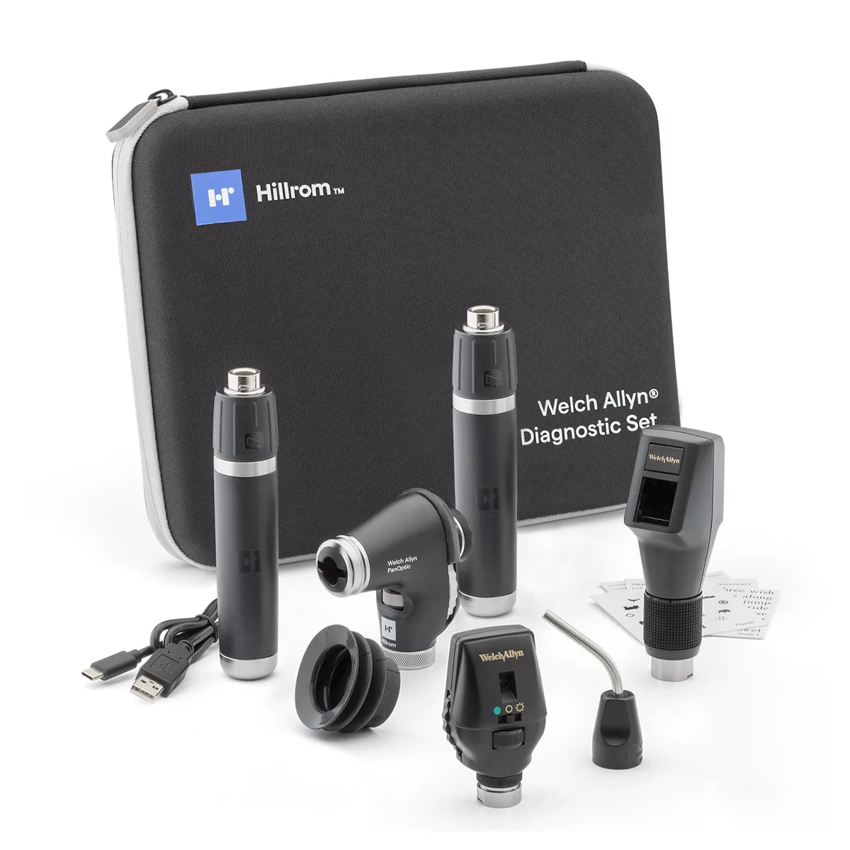 Set Oftálmico Welch Allyn 3.5V HPX con Base de Pared (18320-PC)